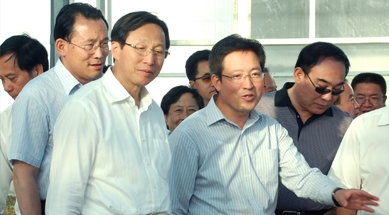 農(nóng)業(yè)農(nóng)村部黨組書記、部長(zhǎng)韓長(zhǎng)賦視察我公司